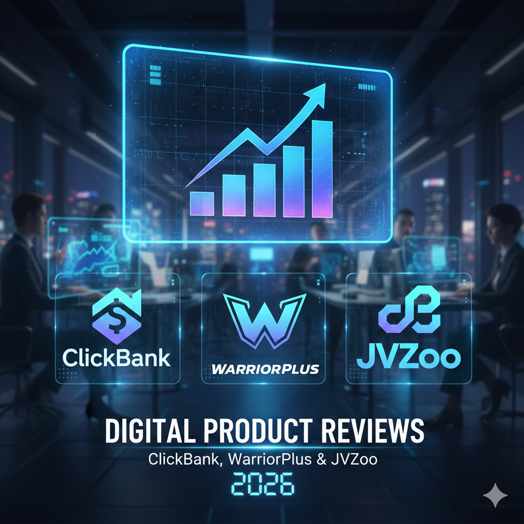 Digital Product Reviews: ClickBank, WarriorPlus & JVZoo 2026 Digital Product Reviews for ClickBank WarriorPlus and JVZoo